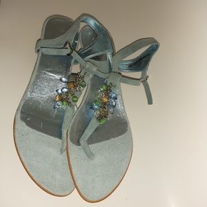 Women's Kitten Heel Sandals - Size 42 (11)